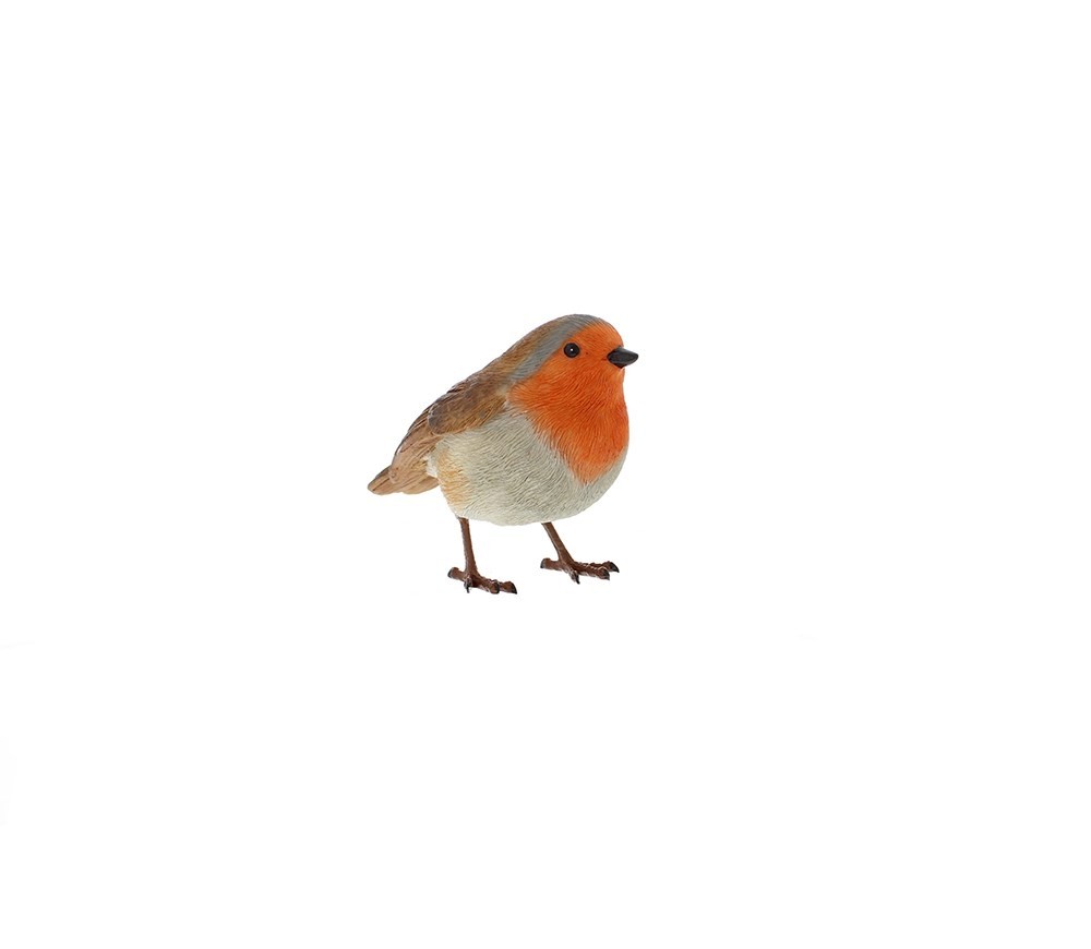 9cm Standing Robin Ornament 9cm Standing Robin Ornament