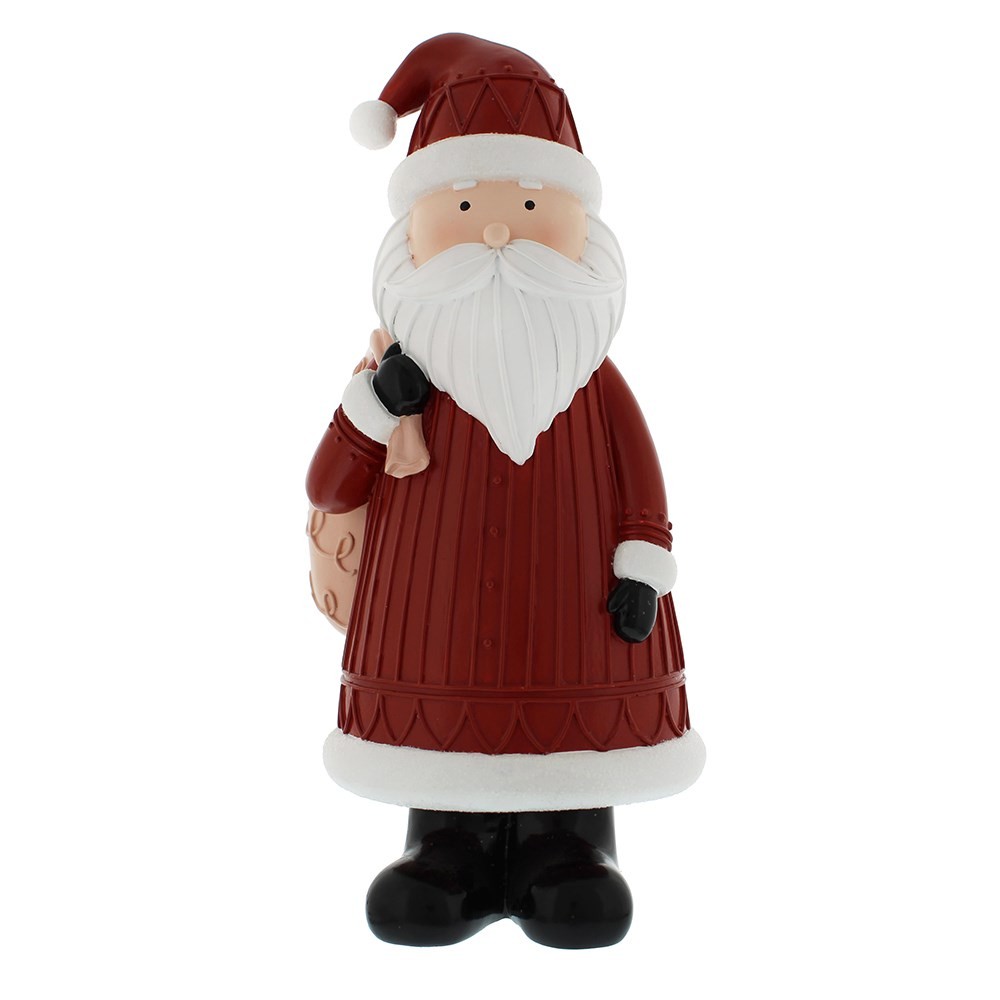 28cm Santa Ornament Holding Sack