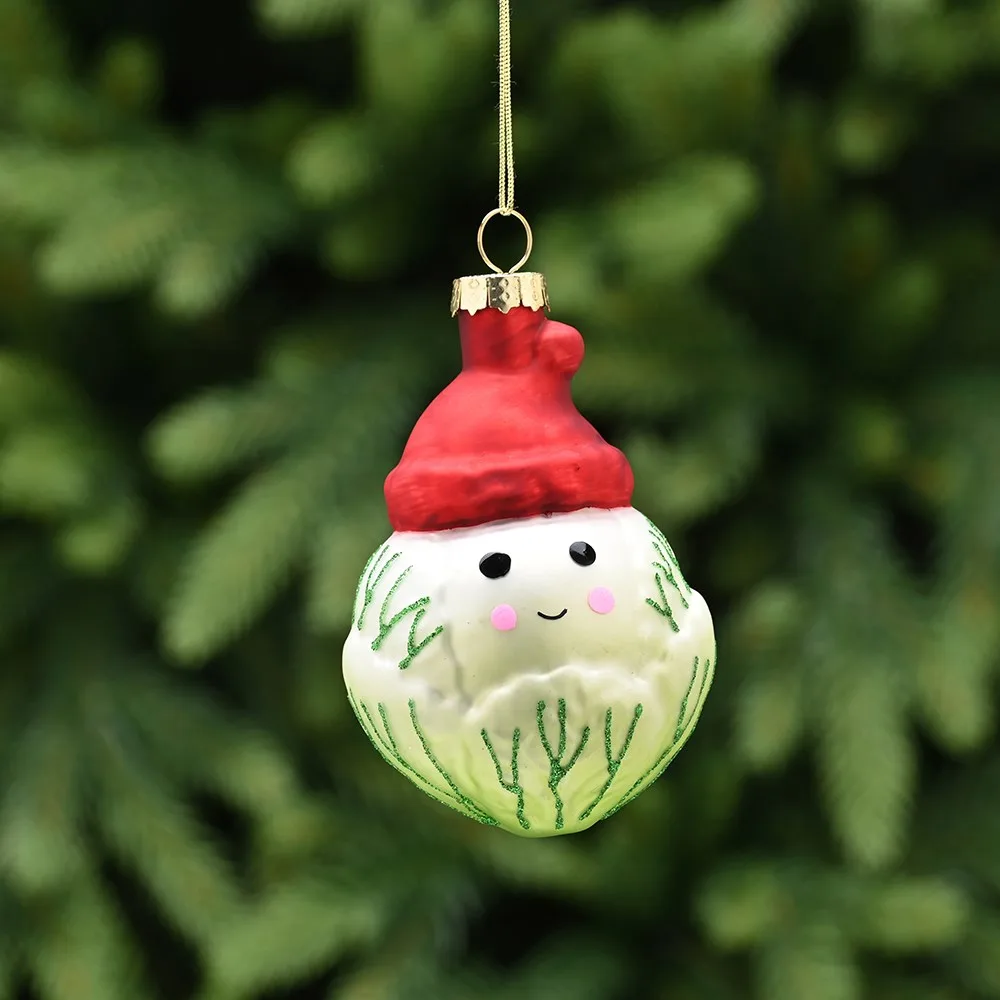 Christmas Sprout Glass Hanging Decoration Christmas Sprout Glass Hanging Decoration