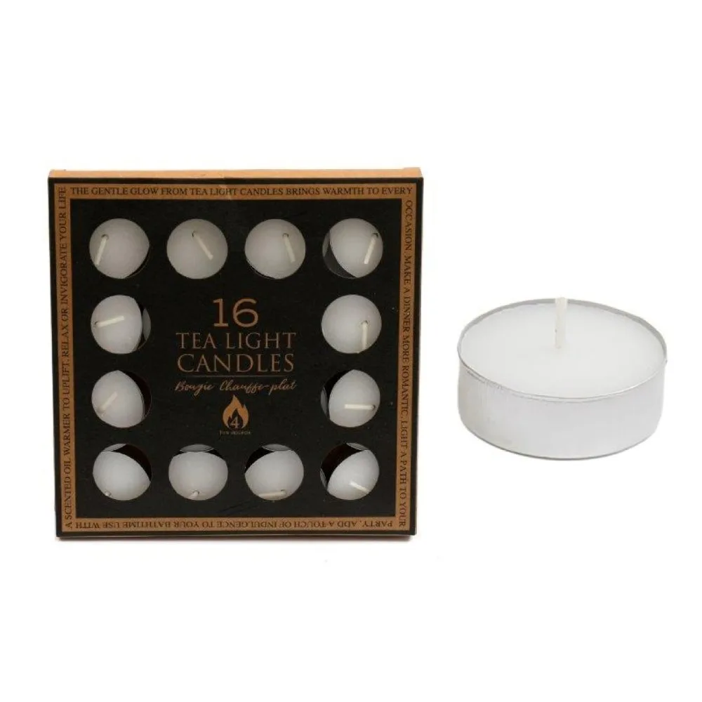 Pack of 16 4-Hour Tealights Pack of 16 4-Hour Tealights