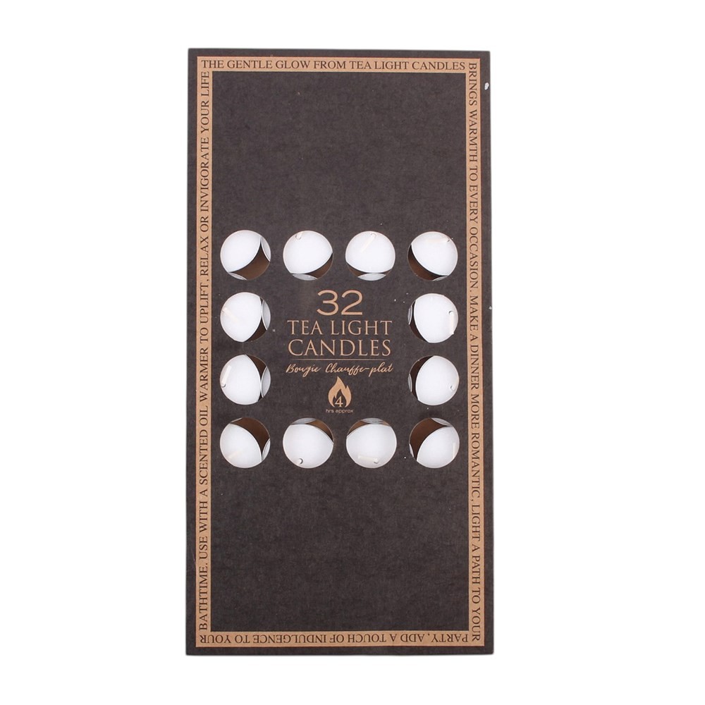 Pack of 32 4-Hour Tealights Pack of 32 4-Hour Tealights