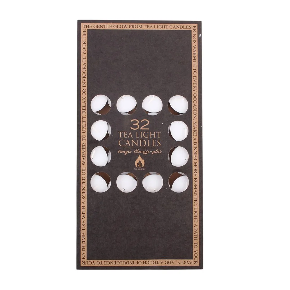 Pack of 32 4-Hour Tealights Pack of 32 4-Hour Tealights