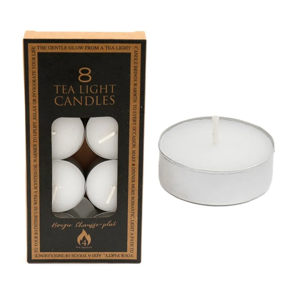 Pack of 8 4-Hour Tealights Pack of 8 4-Hour Tealights