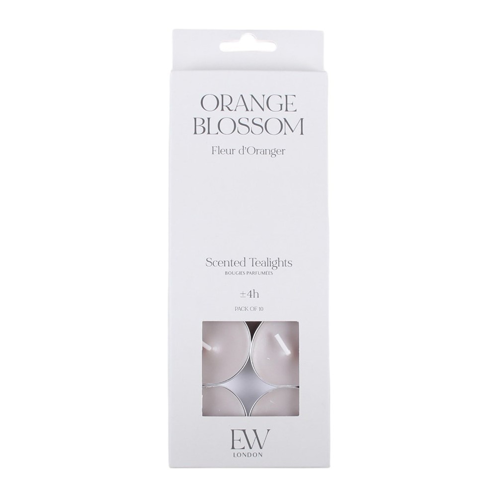 Pack of 10 Orange Blossom Scented Tealights Pack of 10 Orange Blossom Scented Tealights