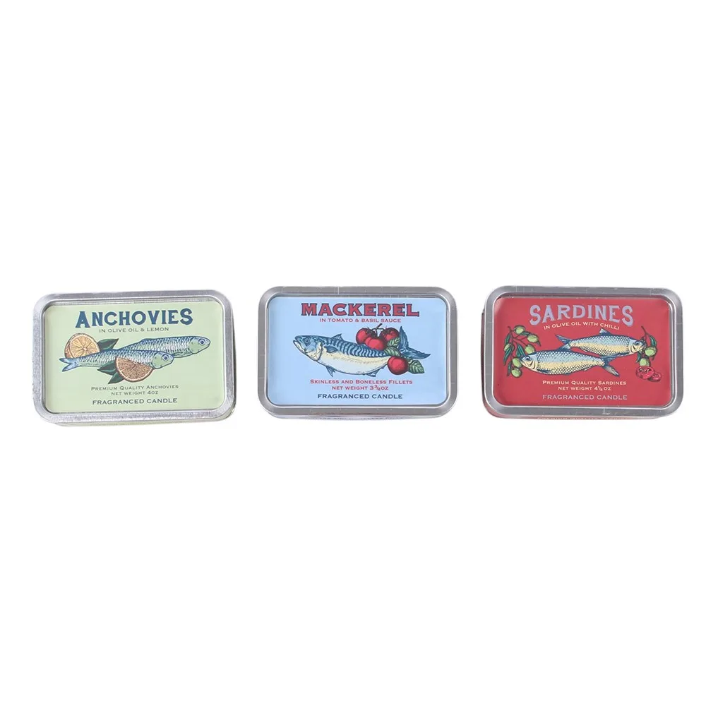 Tinned Fish Seasalt & Sage Scented Candle, photo 3 of 3