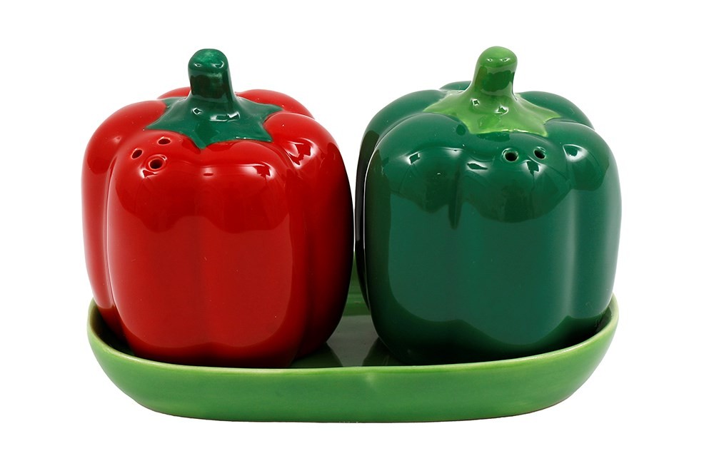 Bell Pepper Salt and Pepper Shakers Bell Pepper Salt and Pepper Shakers