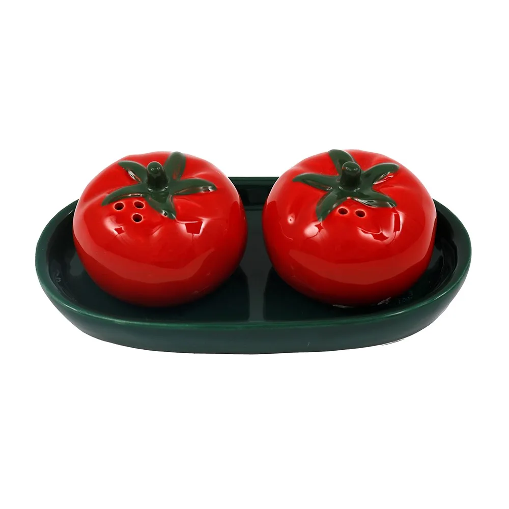 Tomato Salt and Pepper Shakers Tomato Salt and Pepper Shakers