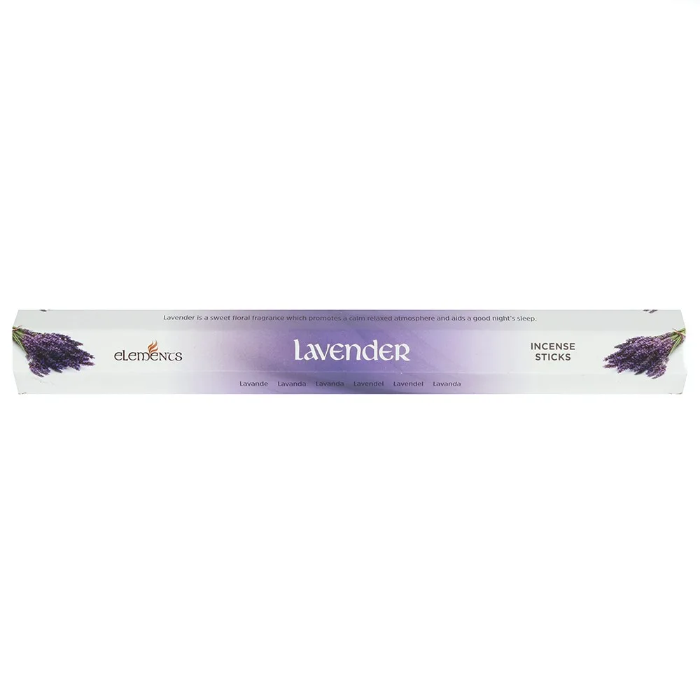 Set of 6 Packets of Elements Lavender Incense Sticks - Image 2