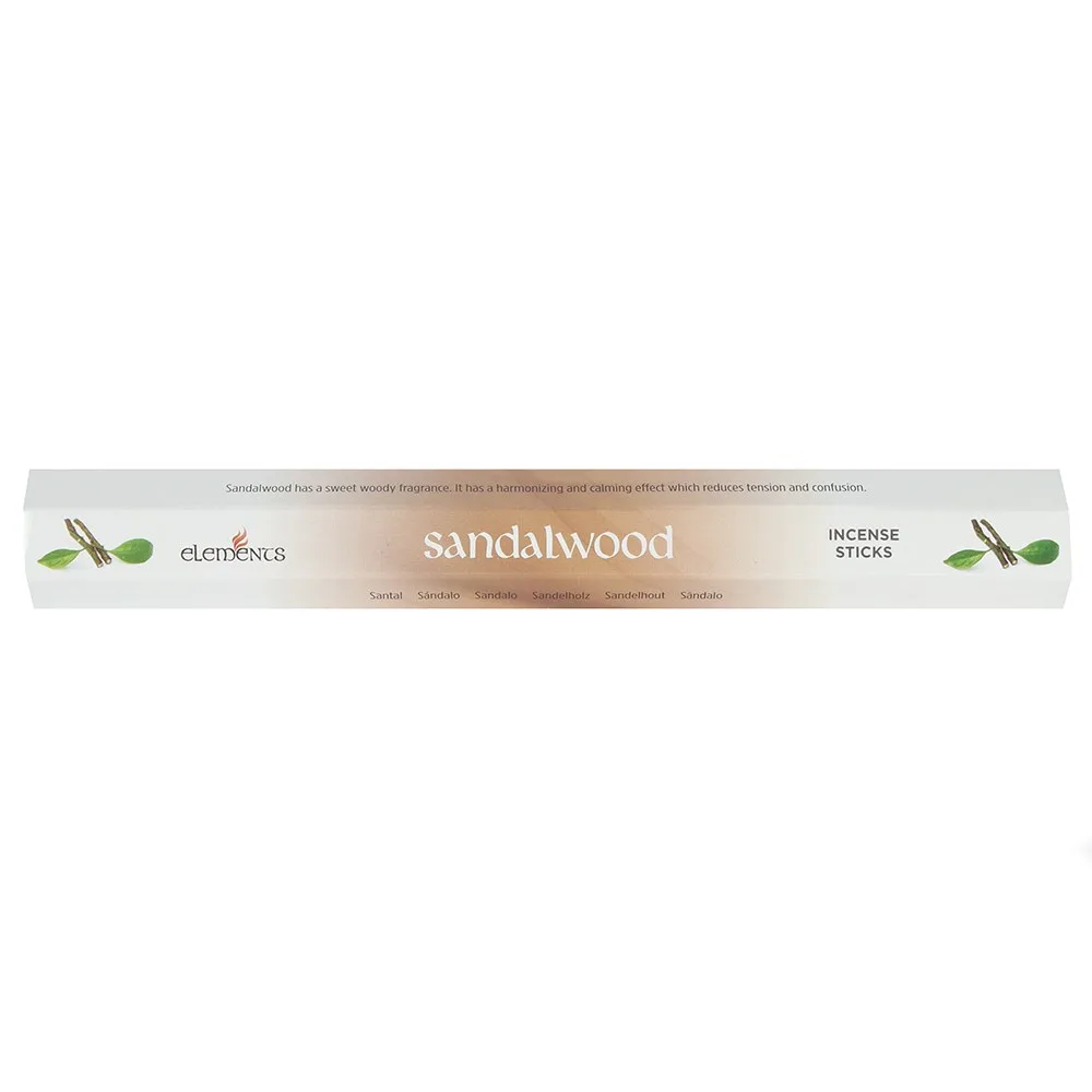 Set of 6 Packets of Elements Sandalwood Incense Sticks - Image 2