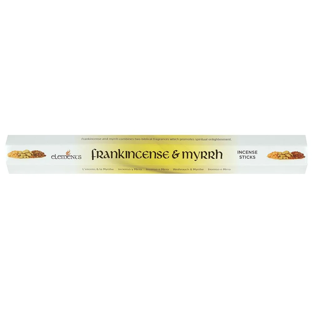 Set of 6 Packets of Elements Frankincense and Myrrh Incense Sticks - Image 2