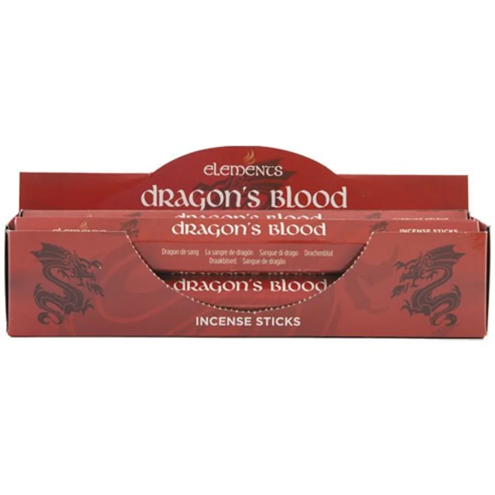 Set of 6 Packets of Elements Dragon’s Blood Incense Sticks Set of 6 Packets of Elements Dragon’s Blood Incense Sticks