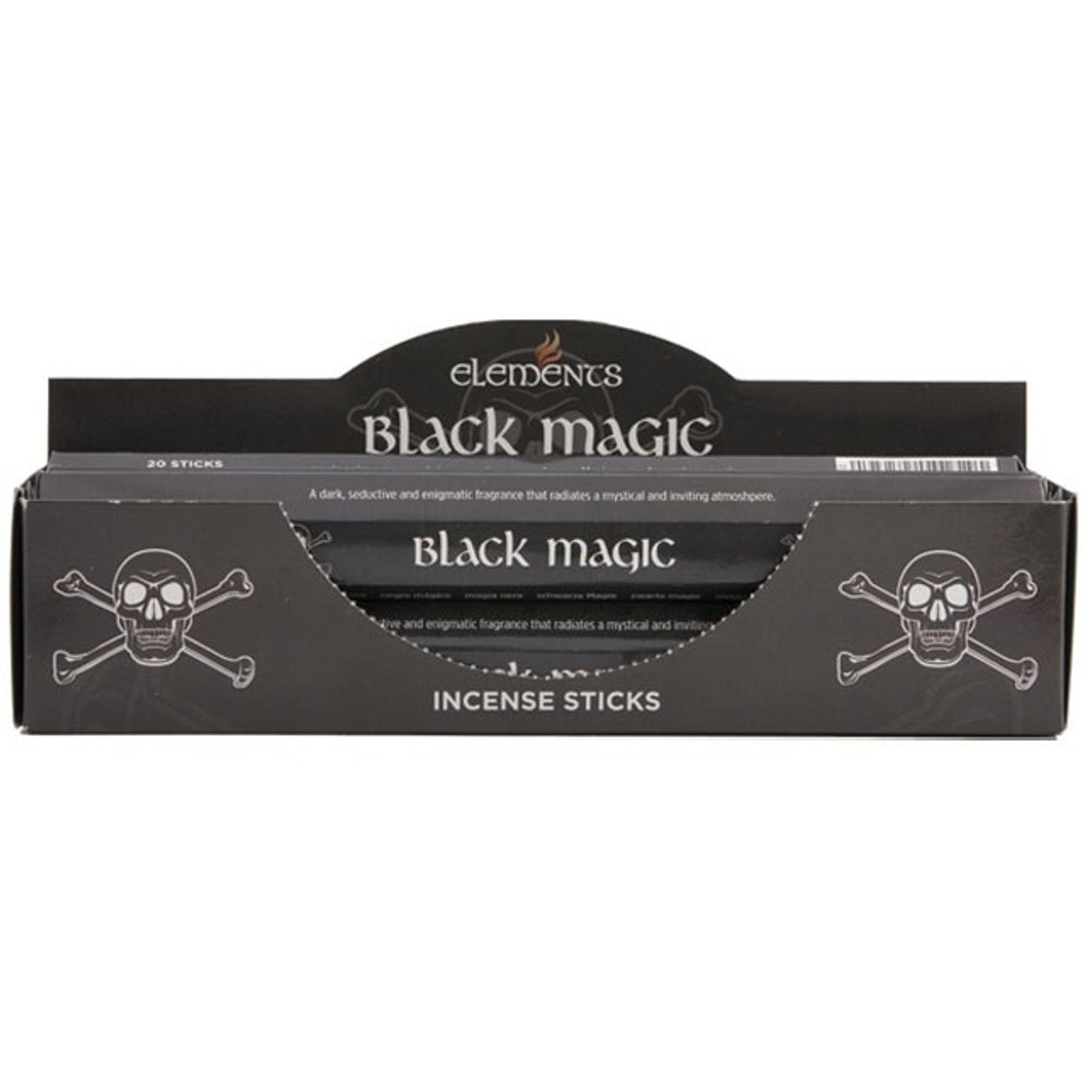 Set of 6 Packets of Elements Black Magic Incense Sticks Set of 6 Packets of Elements Black Magic Incense Sticks
