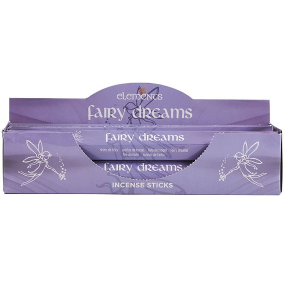 Set of 6 Packets of Elements Fairy Dreams Incense Sticks Set of 6 Packets of Elements Fairy Dreams Incense Sticks
