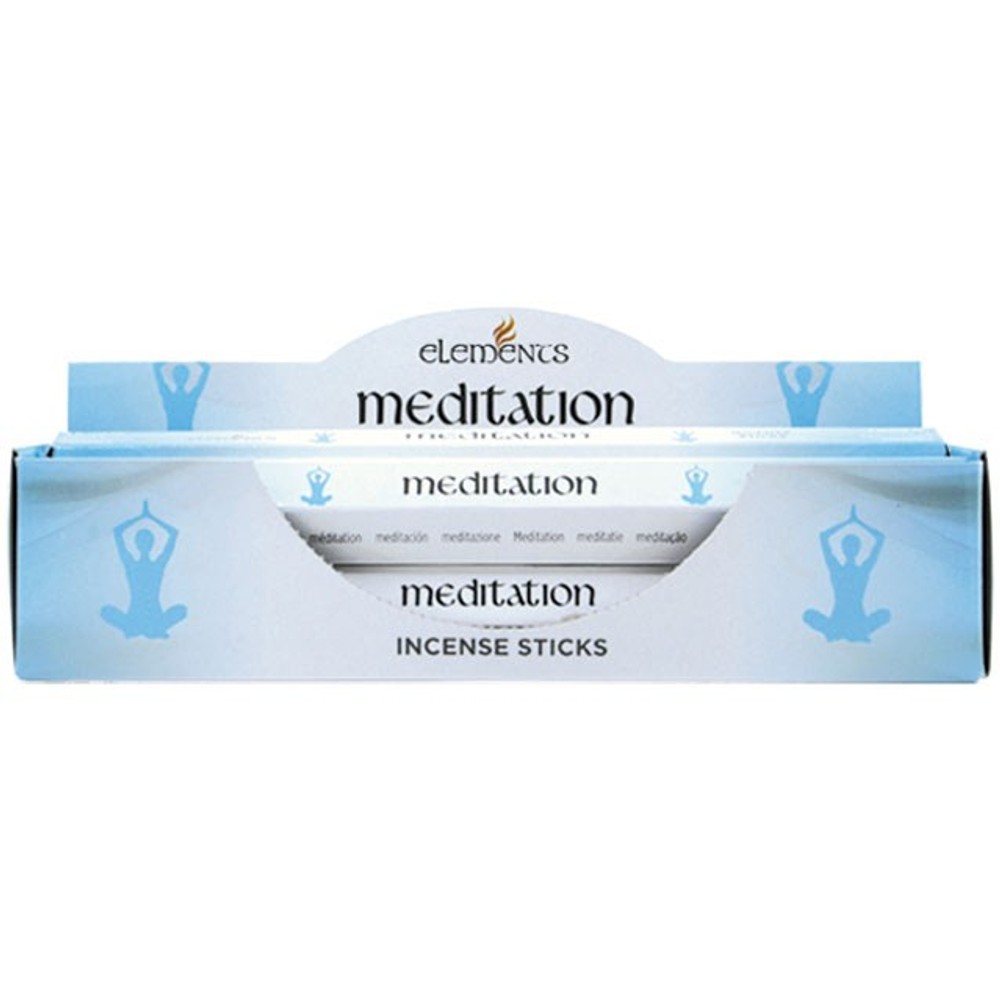 Set of 6 Packets of Elements Meditation Incense Sticks