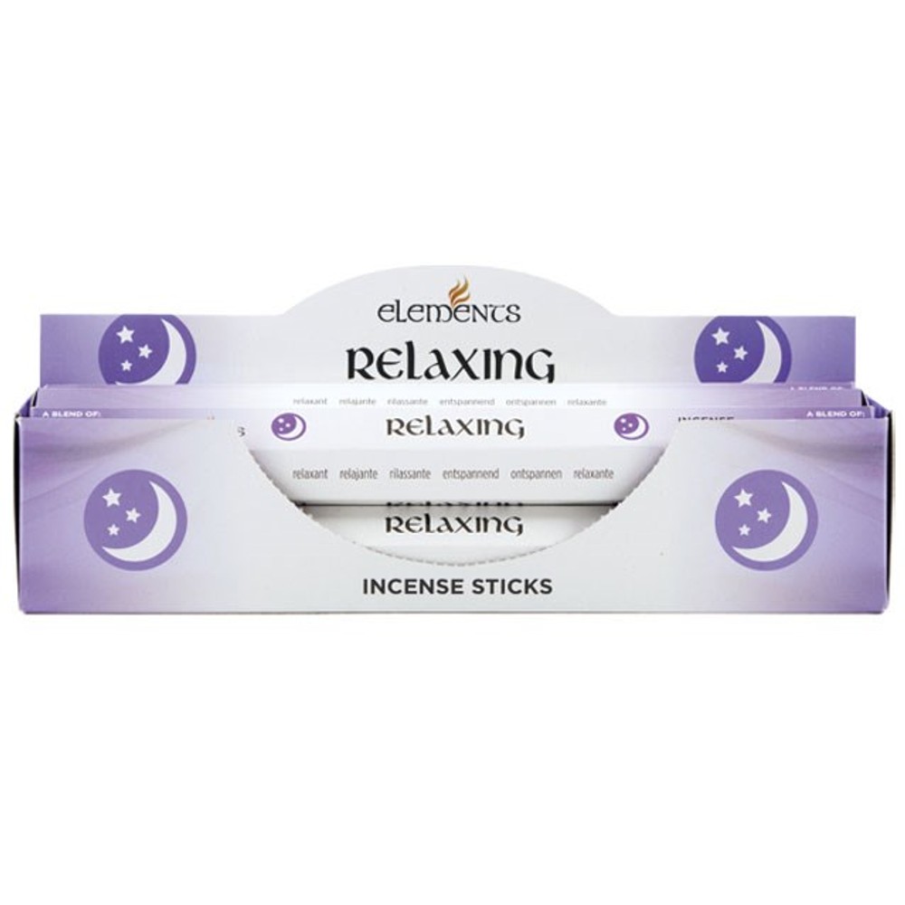 Set of 6 Packets of Elements Relaxing Incense Sticks