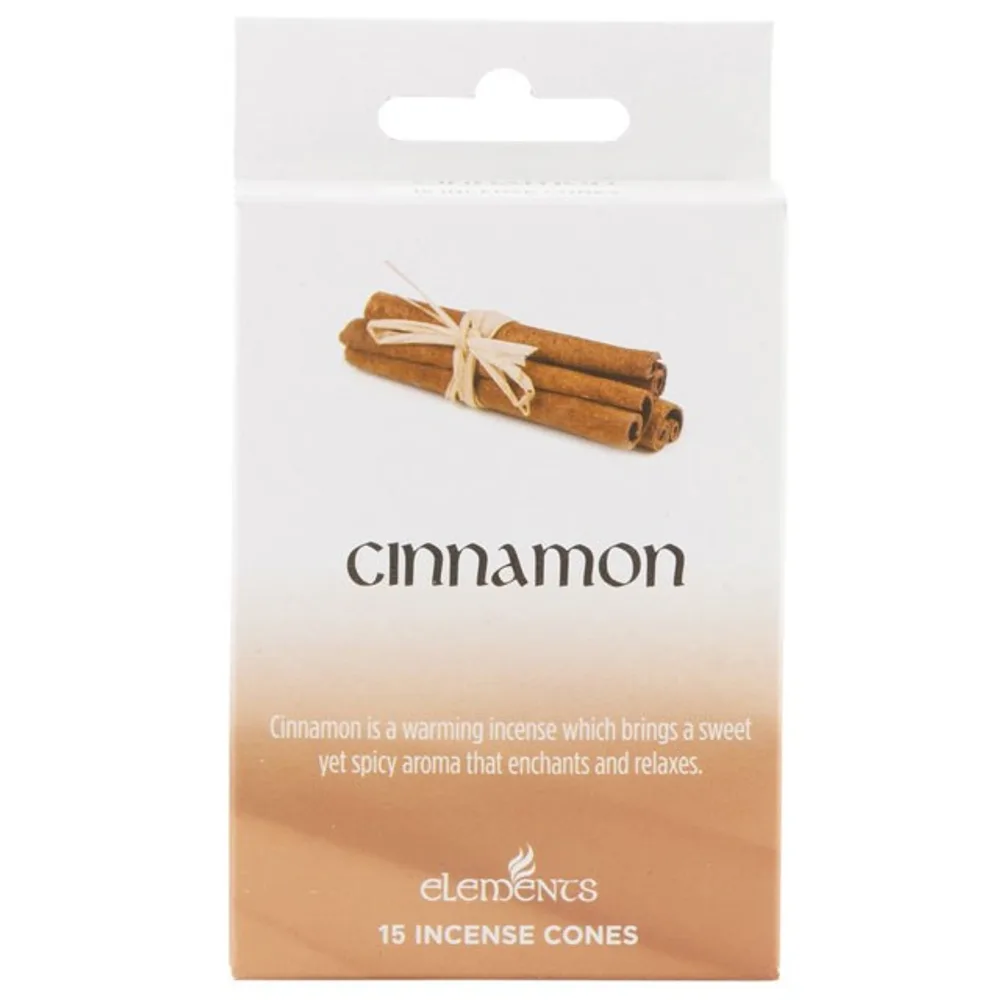 Set of 12 Packets of Elements Cinnamon Incense Cones Set of 12 Packets of Elements Cinnamon Incense Cones