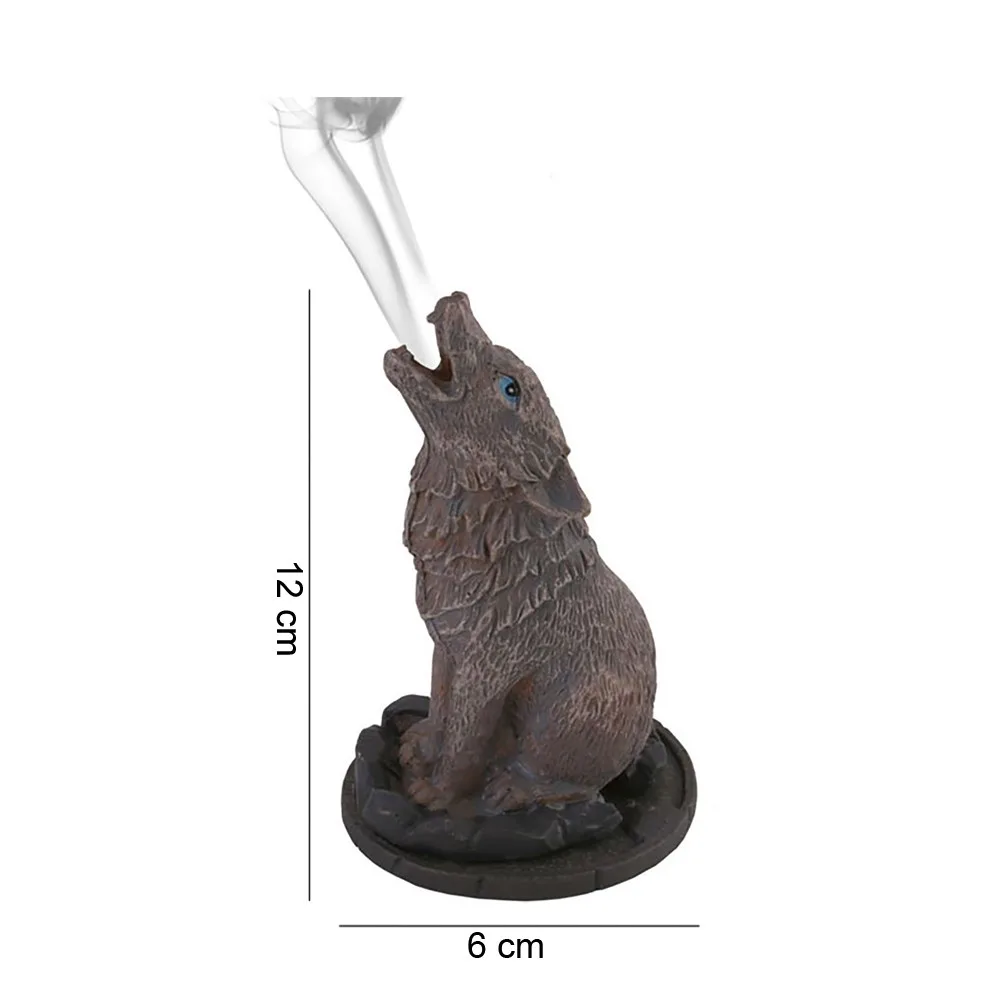 Wolf Incense Cone Holder by Lisa Parker - Image 4