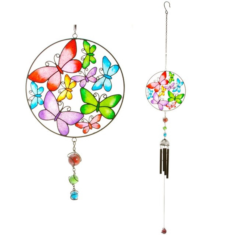 Circle Butterfly Windchime Circle Butterfly Windchime