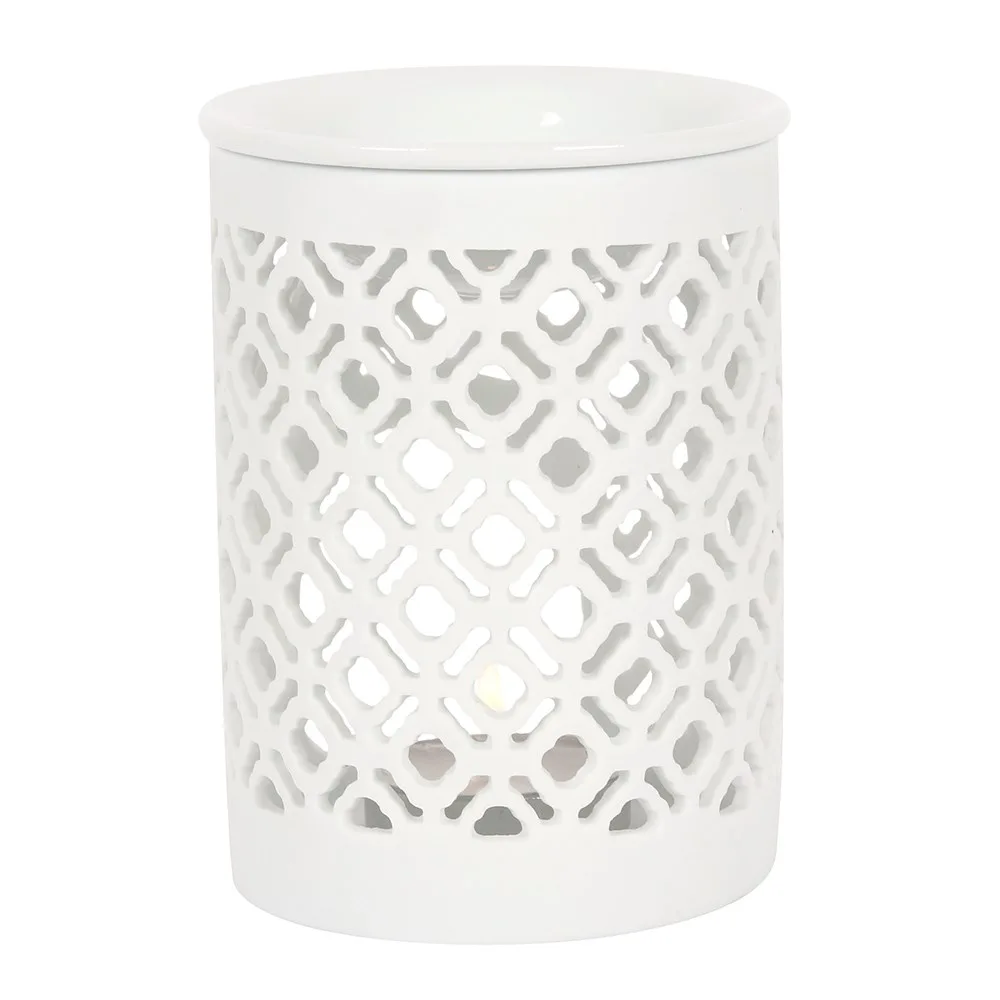 Matte Lattice Cut Oil Burner - Image 3