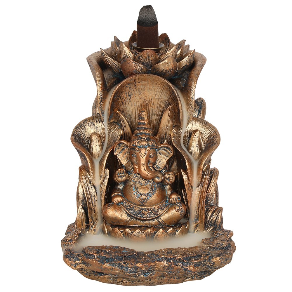 Bronze Ganesh Backflow Incense Burner Bronze Ganesh Backflow Incense Burner