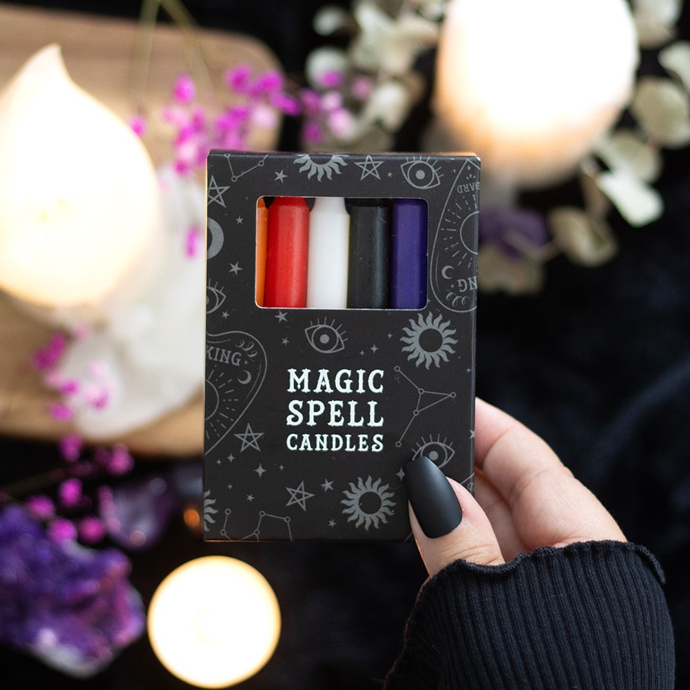 Set of 12 Mixed Spell Candles Set of 12 Mixed Spell Candles