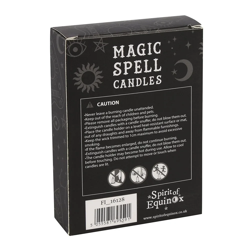 Set of 12 Black 'Protection' Spell Candles - Image 3