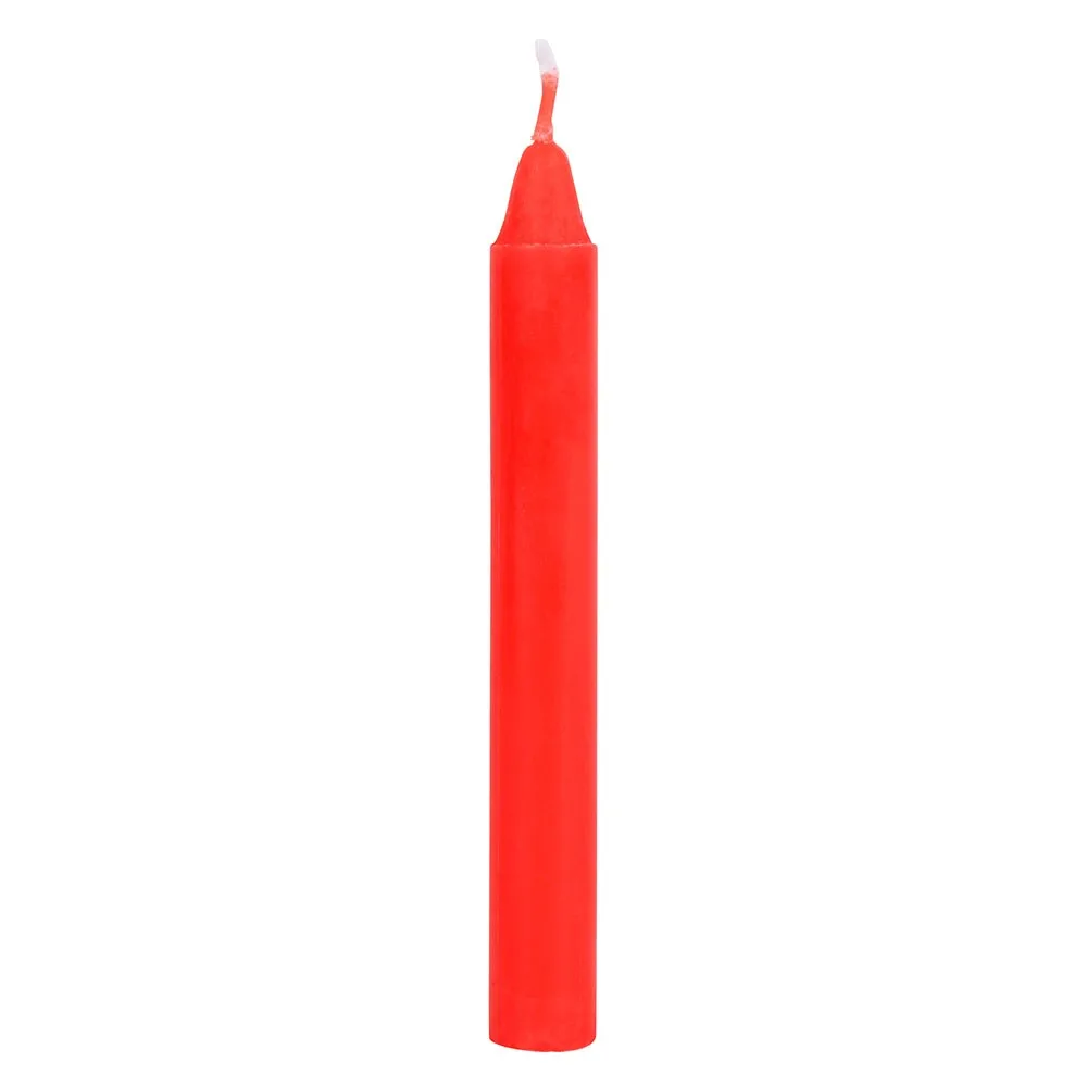 Set of 12 Red 'Love' Spell Candles - Image 4