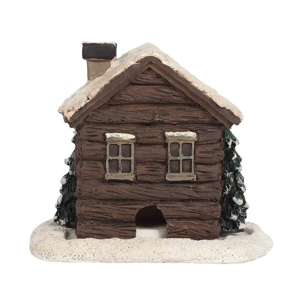 Log Cabin Incense Cone Burner - Image 3