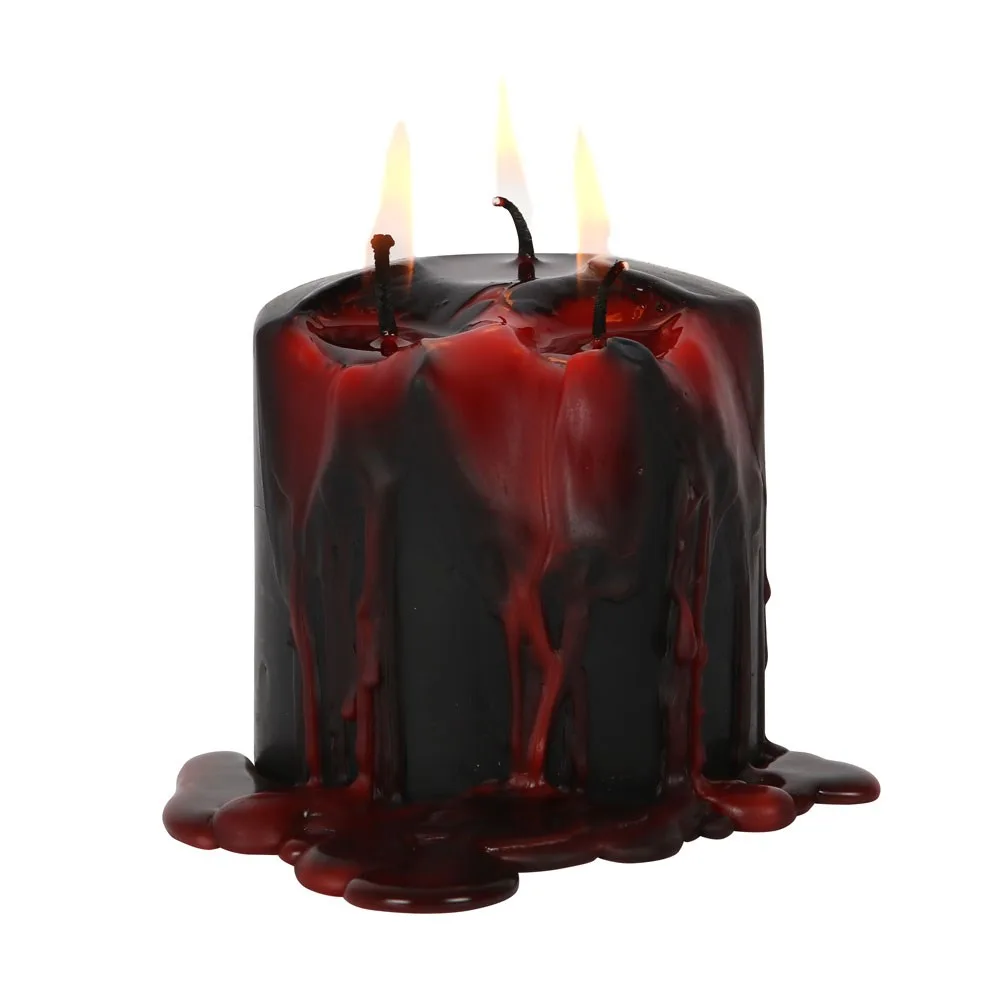 7.5cm Vampire Tears Pillar Candle, photo 2 of 3