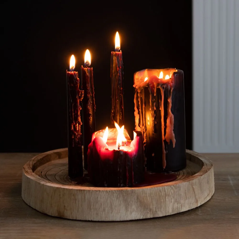 7.5cm Vampire Tears Pillar Candle, photo 3 of 3
