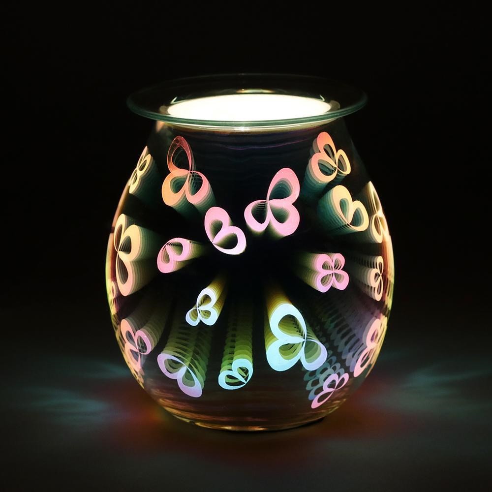 3D Flower Petal Light Up Electric Oil Burner 3D Flower Petal Light Up Electric Oil Burner