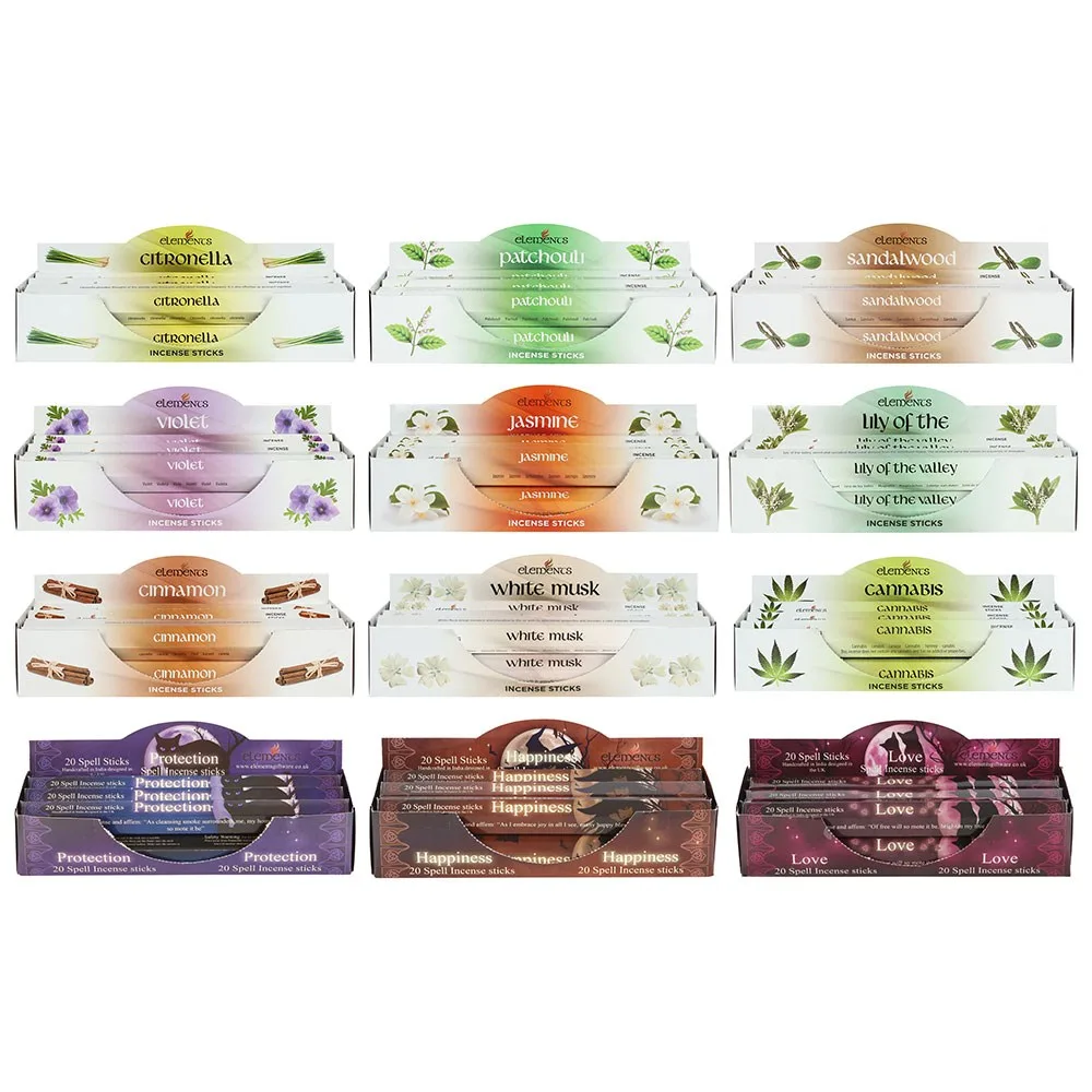 Bestselling Elements Incense Sticks Bundle Bestselling Elements Incense Sticks Bundle