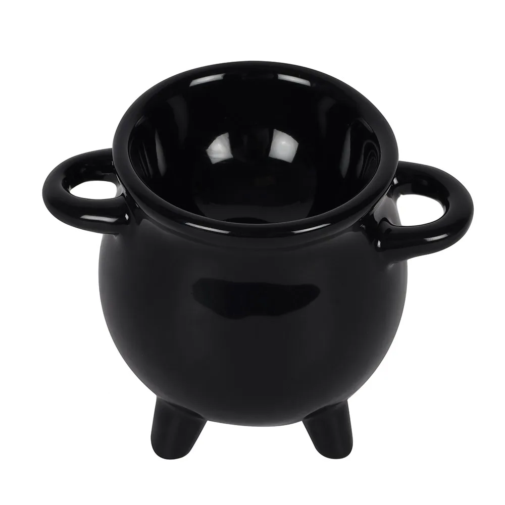 Cauldron Egg Cup with Broom Spoon - Image 5