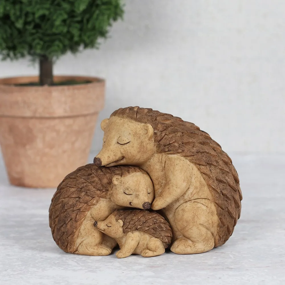 Hedgehog Family Ornament Hedgehog Family Ornament