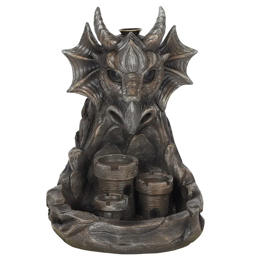 Grey Dragon Backflow Incense Burner - Image 2