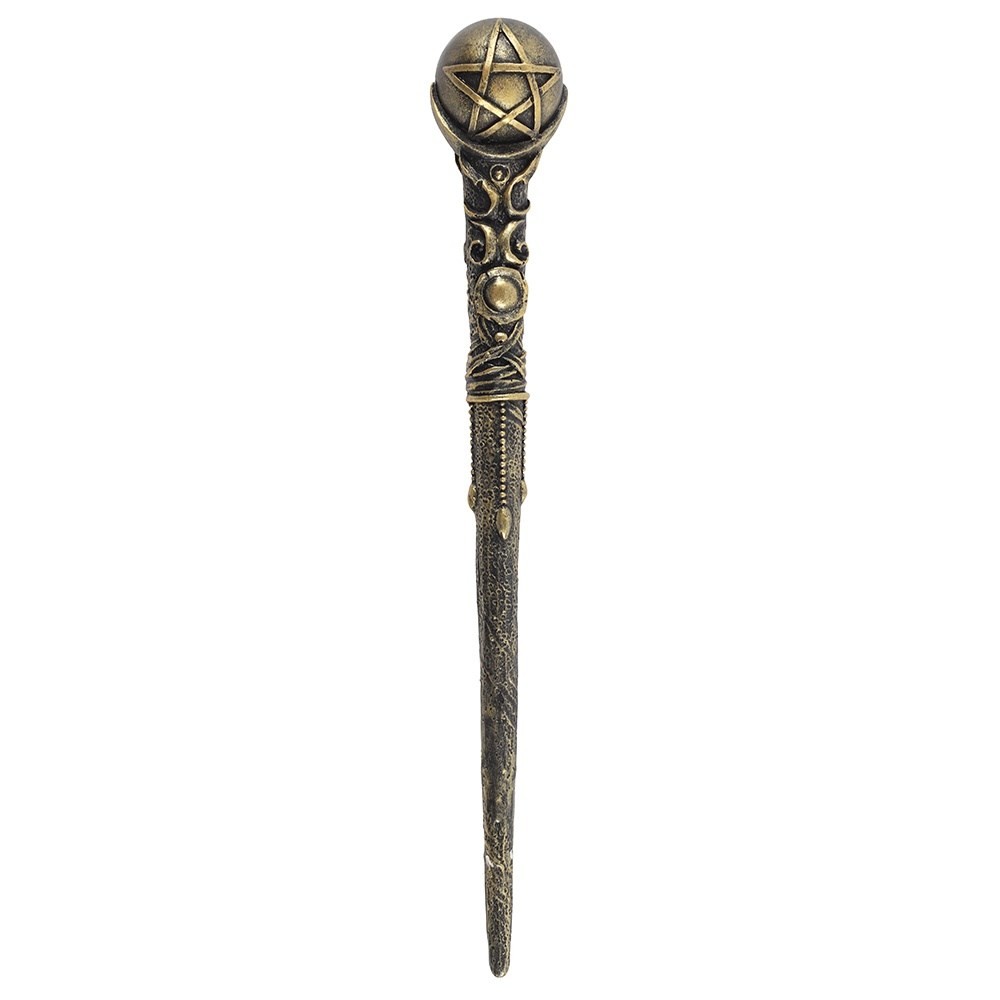 Bronze Pentagram Wand Bronze Pentagram Wand