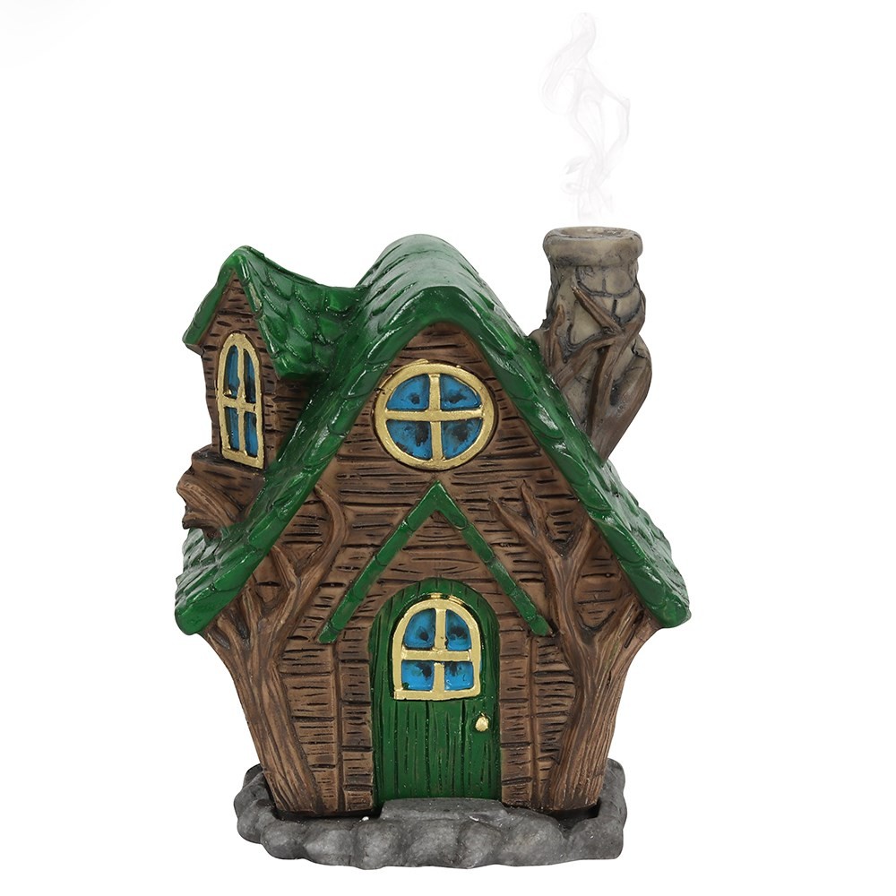 Woody Lodge Incense Cone Burner by Lisa Parker Woody Lodge Incense Cone Burner by Lisa Parker