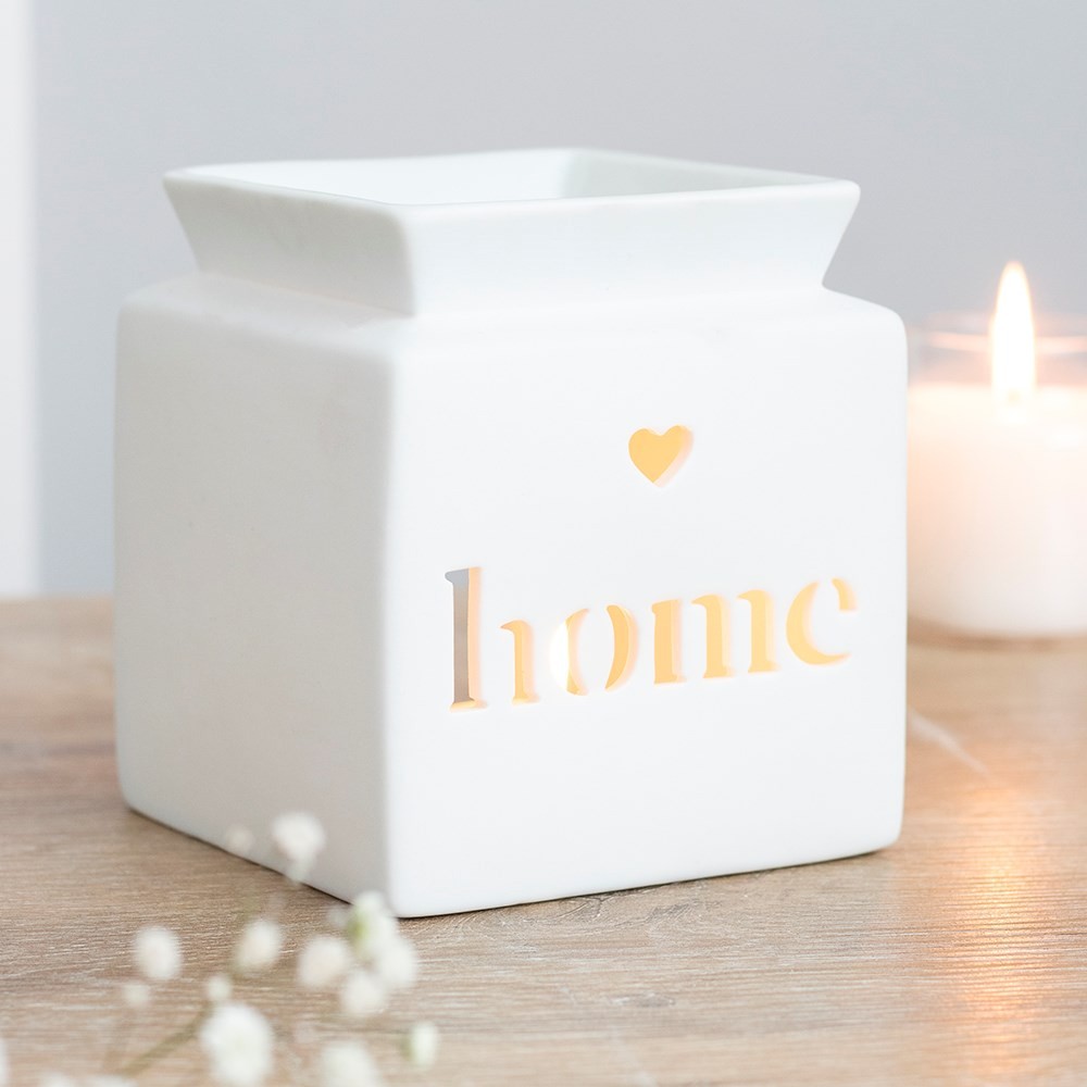 White Home Cut Out Oil Burner White Home Cut Out Oil Burner