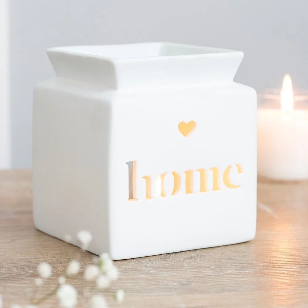 White Home Cut Out Oil Burner White Home Cut Out Oil Burner