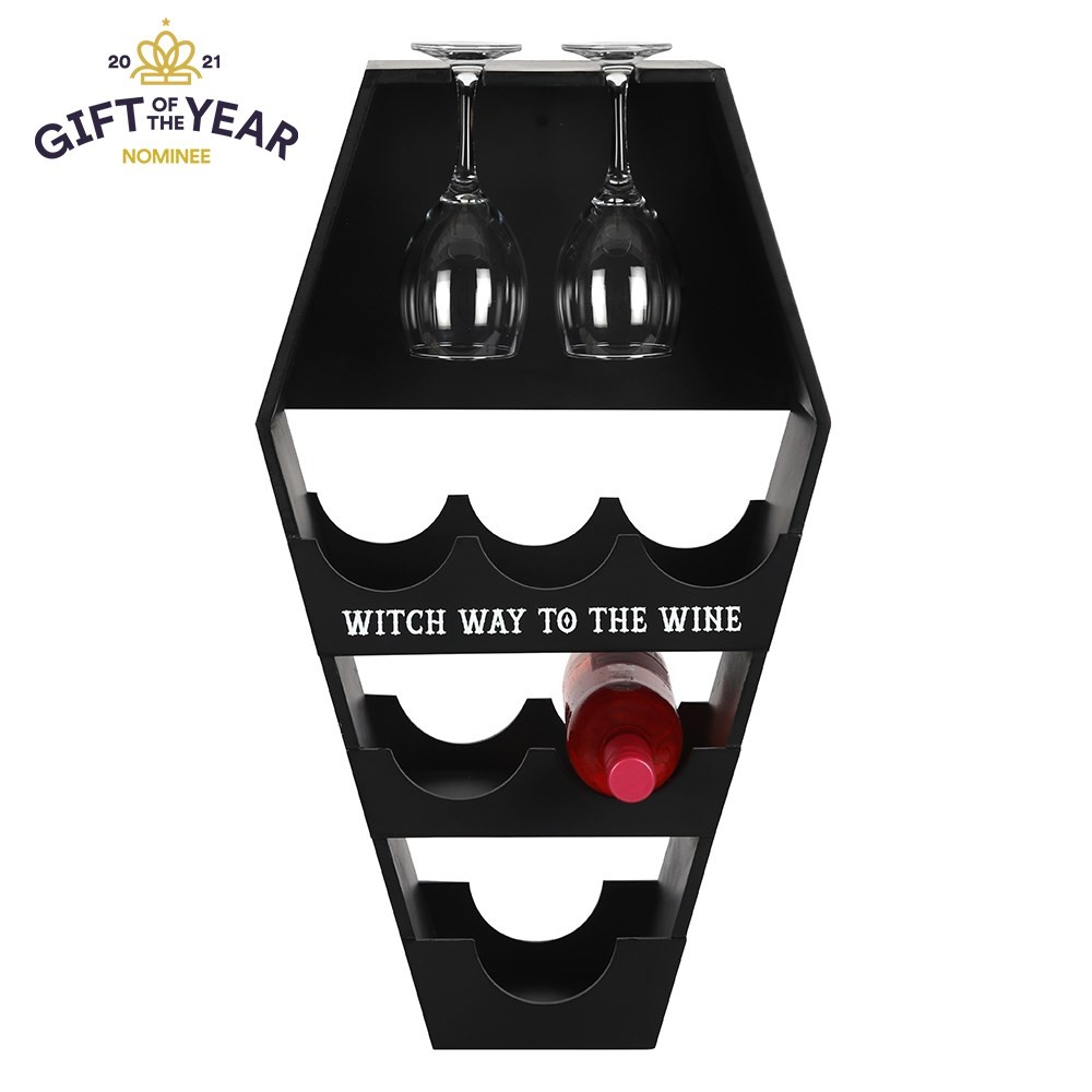 Coffin Wine Shelf Coffin Wine Shelf