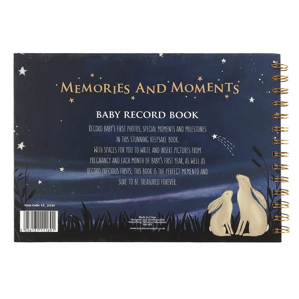Look At The Stars Baby Memory Book - Image 6