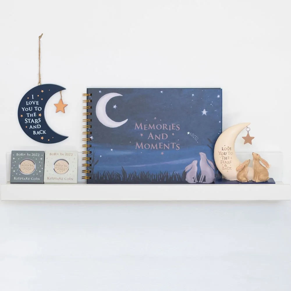 Look At The Stars Baby Memory Book - Image 7