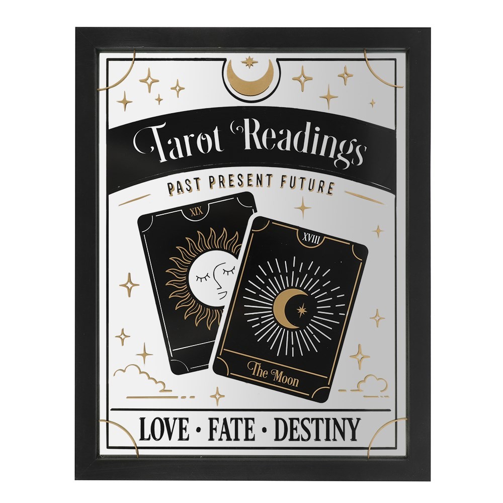 Tarot Readings Mirrored Wall Hanging Tarot Readings Mirrored Wall Hanging