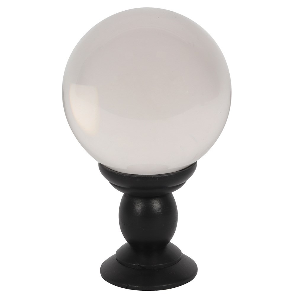 Large Clear Crystal Ball on Stand Large Clear Crystal Ball on Stand