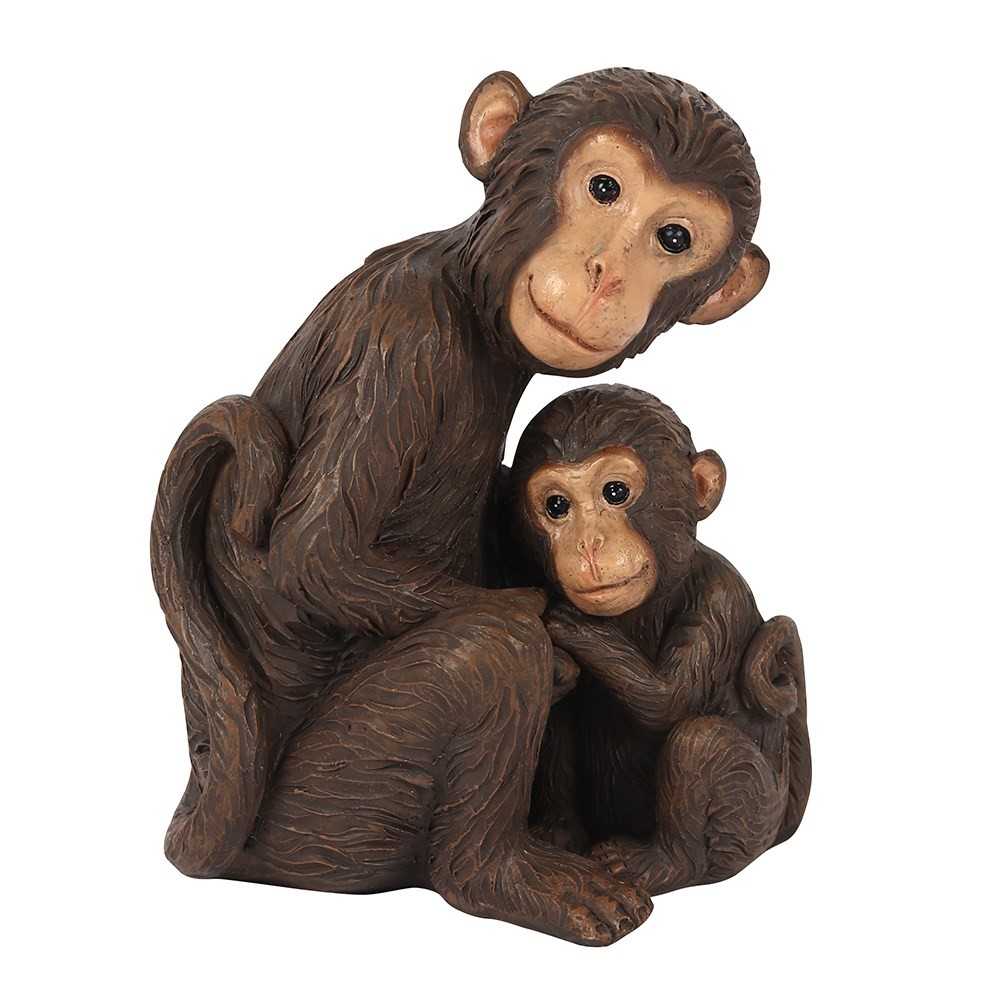 Monkey Mother and Baby Ornament Monkey Mother and Baby Ornament