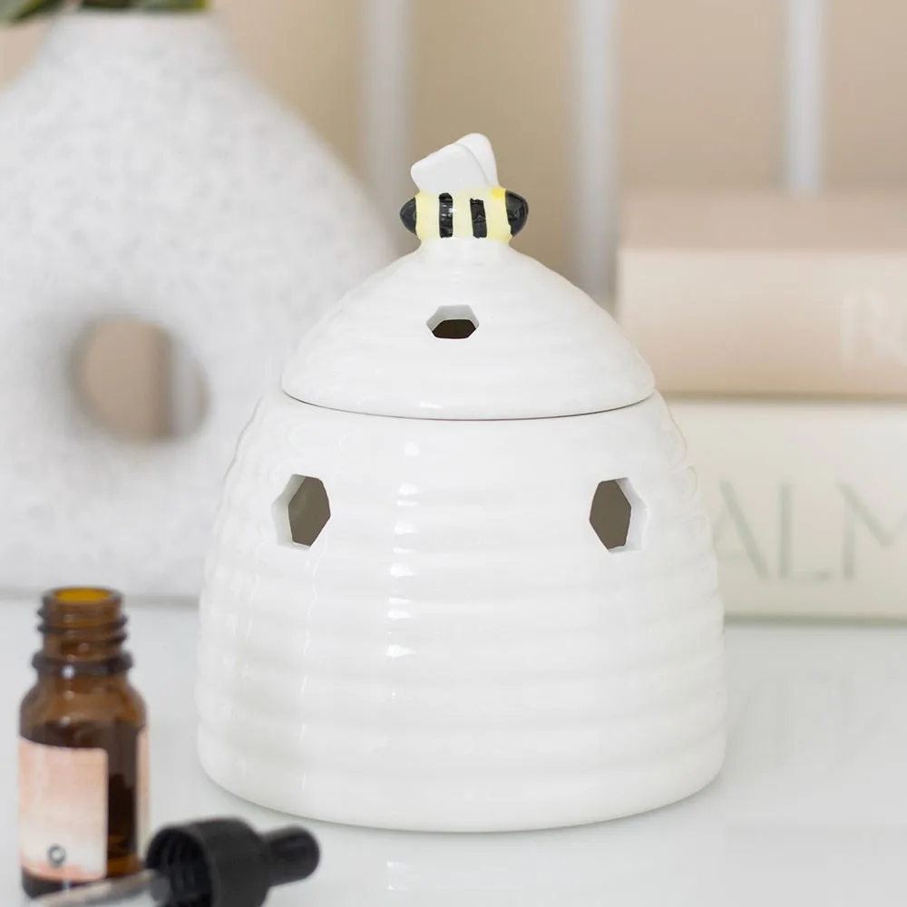 White Beehive Oil Burner White Beehive Oil Burner