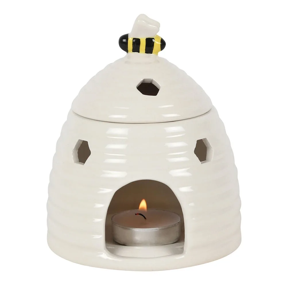 White Beehive Oil Burner - Image 3