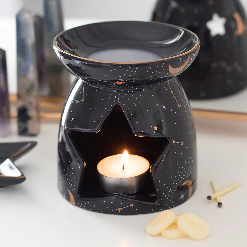 Purple Constellation Oil Burner Purple Constellation Oil Burner