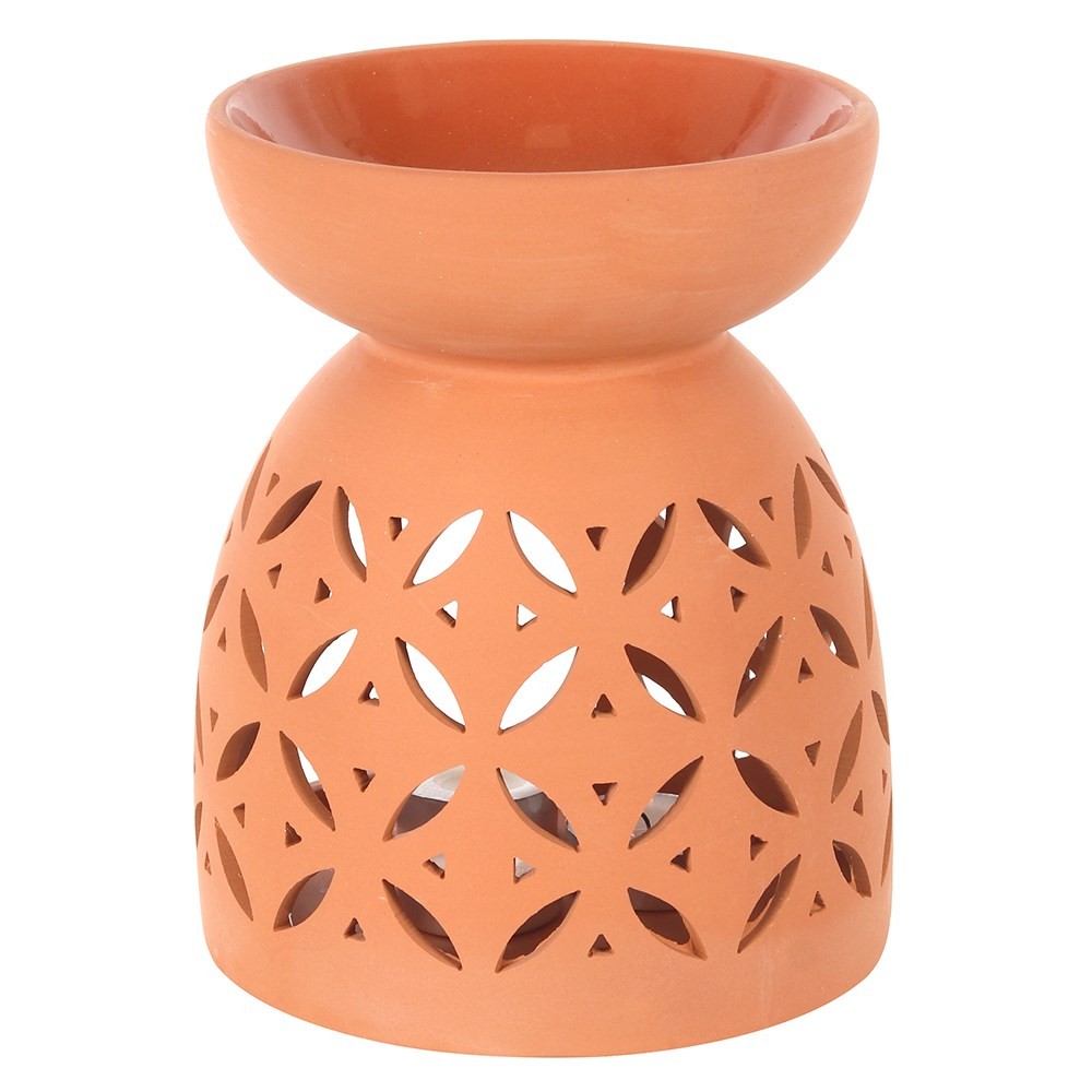 Giant Terracotta Oil Burner and Wax Warmer Giant Terracotta Oil Burner and Wax Warmer