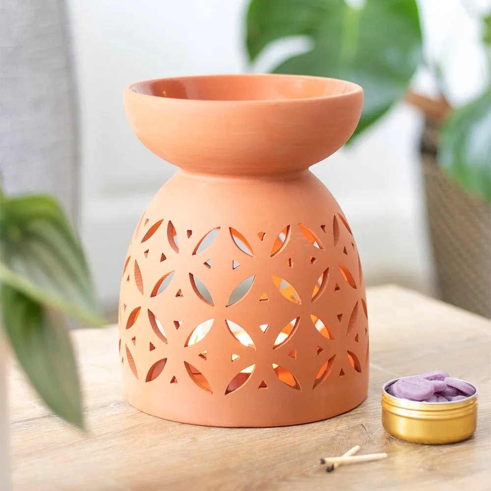 Giant Terracotta Oil Burner and Wax Warmer - Image 3